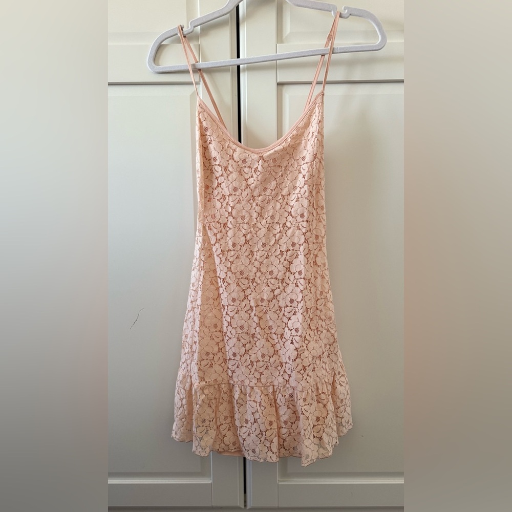 Talula Blush Lace Dress